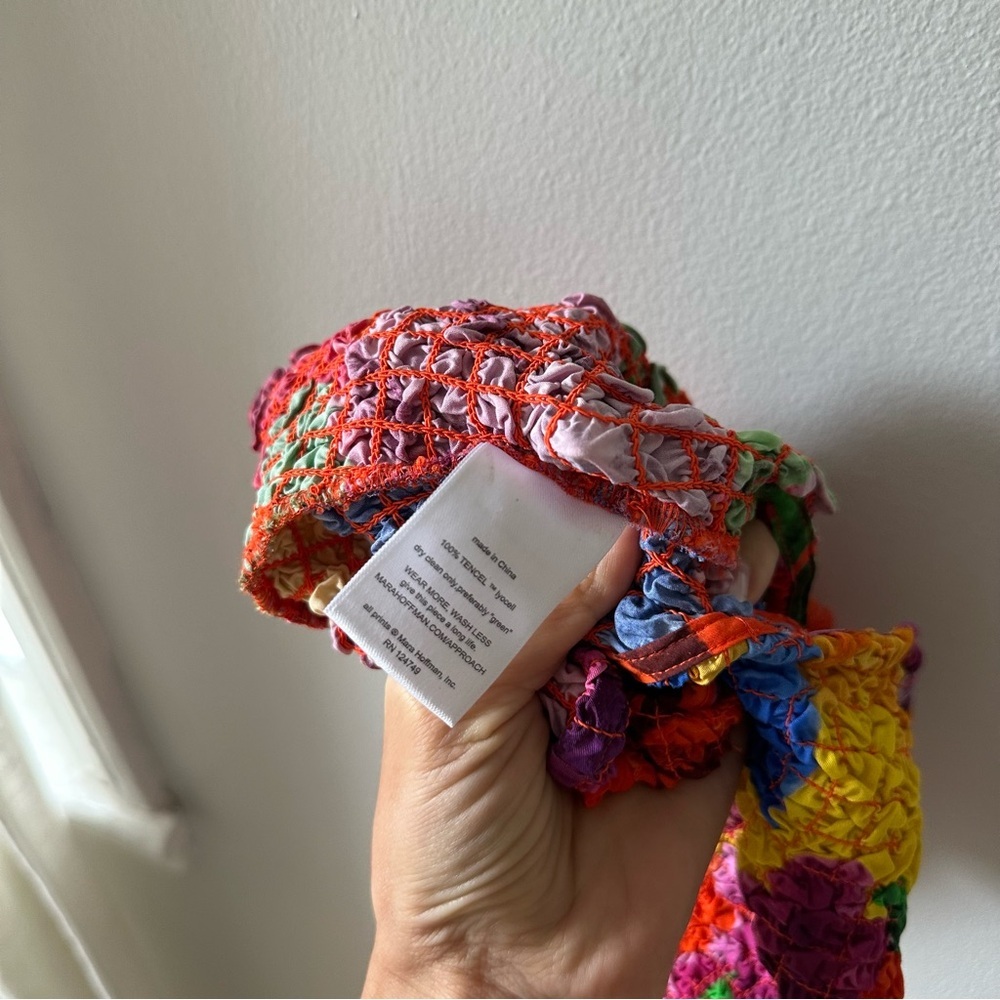Mara Hoffman Multicolor Floral Textured Bodysuit - Picture 8 of 10